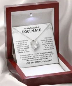 To My Beautiful Soulmate Necklace