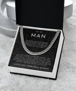 To My Man Necklace