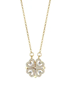 Clover Hearts Necklace